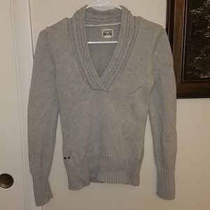 Converse One Star grey long sleeve